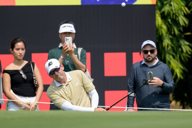 March 7, 2026, Hong Kong, Hong Kong Sar, China: Sergio GARCIA of Spain in action on the 6th Green LIV Golf Hong Kong 2026 LIV Golf Hong Kong 2026  - ZUMAr144 20260307_zap_r144_005 Copyright: xJaynexRussellx