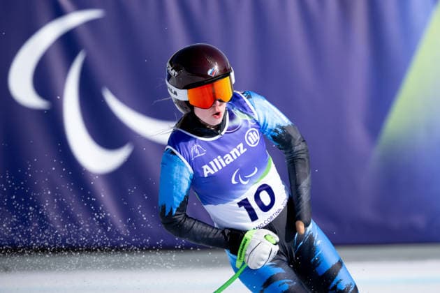 260307 Varvara Voronchikhina of Russia competes in the women s para alpin skiing downhill during day 1 of the Milano Cortina 2026 Winter Paralympic Games on March 7, 2026 in Cortina. Photo: Maxim Thore BILDBYRAN kod MT MT1009 alpint alpine skiing paralympic games paralympics paralympiska spel paralympiske leker vinter-paralympics winter paralympics milano cortina 2026 milano cortina 2026 winter paralympic games 1 bbeng störtlopp dam *** 260307 Varvara Voronchikhina of Russia competes in the women s para alpine skiing downhill during day 1 of the Milano Cortina 2026 Winter Paralympic Games on March 7, 2026 in Cortina Photo Maxim Thore BILDBYRAN kod MT MT1009 alpint alpine skiing paralympic games paralympiska spel paralympiske leker vinter paralympics winter paralympics milano cortina 2026 milano cortina 2026 winter paralympic games 1 bbeng störtlopp dam  Copyright: MAXIMxTHORE BB260307MT002