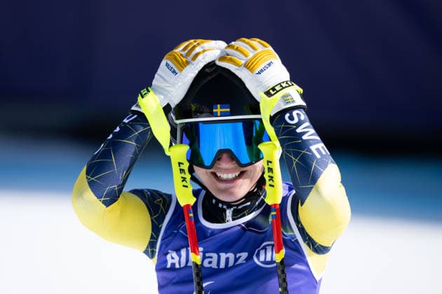 260307 Ebba Arsjö of Sweden competes in the women s para alpin skiing downhill during day 1 of the Milano Cortina 2026 Winter Paralympic Games on March 7, 2026 in Cortina. Photo: Maxim Thore BILDBYRAN kod MT MT1009 alpint alpine skiing paralympic games paralympics paralympiska spel paralympiske leker vinter-paralympics winter paralympics milano cortina 2026 milano cortina 2026 winter paralympic games 1 bbeng störtlopp dam jubel *** 260307 Ebba Arsjö of Sweden competes in the women s para alpine skiing downhill during day 1 of the Milano Cortina 2026 Winter Paralympic Games on March 7, 2026 in Cortina Photo Maxim Thore BILDBYRAN kod MT MT1009 alpint alpine skiing paralympic games paralympiska spel paralympiske leker vinter paralympics winter paralympics milano cortina 2026 milano cortina 2026 winter paralympic games 1 bbeng störtlopp dam jubel  Copyright: MAXIMxTHORE BB260307MT006
