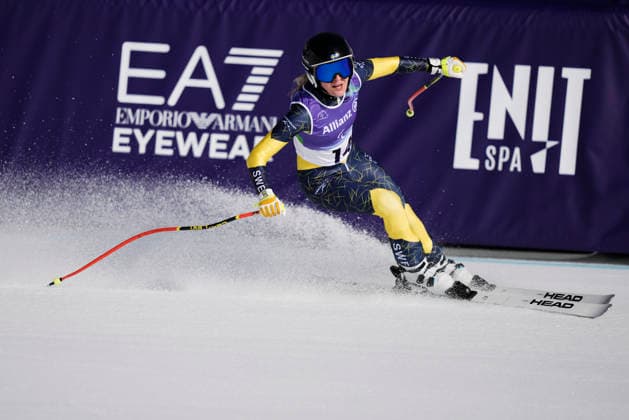 CORTINA, ITALIEN 20260307 Sveriges Ebba Arsjö under damernas störtlopp vid Tofane Alpine Skiing Centre i Cortina under Paralympics 2026 i Italien. *** Bilden ingar i SPORTPAKET. För övriga BETALBILD *** CORTINA ITALIEN x9200x *** CORTINA, ITALY 20260307 Swedens Ebba Arsjö during the womens downhill race at the Tofane Alpine Skiing Centre in Cortina during the 2026 Paralympics in Italy Picture in SPORTPAKET For others PAYPICTURE CORTINA ITALY x9200x  Copyright: xBjörnxLarssonxRosvall TTx PARALYMPICS 2026 ALPINT STÖRTLOPP