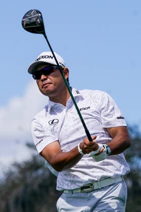 March 6, 2026, Orlando, Florida, USA: Hideki Matsuyama watches his tee shot off the 8th hole during the second round of the Arnold Palmer Invitational Pro-Am presented by Mastercard at Bay Hill Club & Lodge. PGA, Golf Herren 2026: Arnold Palmer Invitational - Round 2  - ZUMAw109 20260306_fap_w109_019 Copyright: xDebbyxWongx