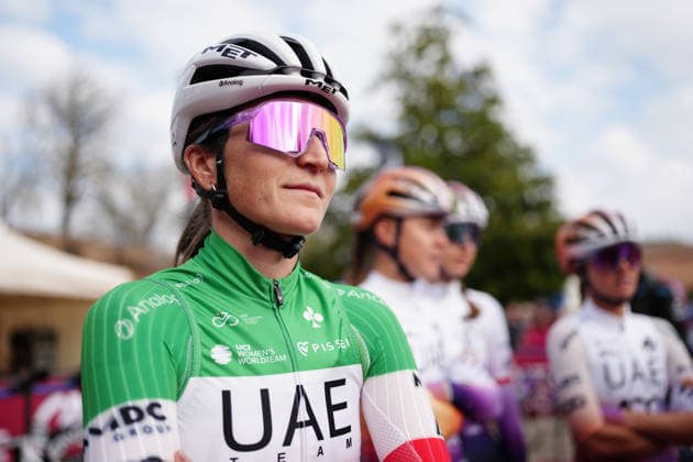 LONGO BORGHINI Elisa during the Strade Bianche Woman Elite (White Roads) a 133 km one day race from and to Siena (Tuscany), Italy - Saturday March 7, 2025 - - cycling  Copyright: xMassimoxPaolone LaPressex