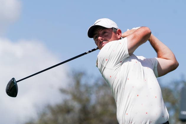 March 6, 2026, Orlando, Florida, USA: Rory McIlroy tees off the 8th hole during the second round of the Arnold Palmer Invitational Pro-Am presented by Mastercard at Bay Hill Club & Lodge. PGA, Golf Herren 2026: Arnold Palmer Invitational - Round 2  - ZUMAw109 20260306_fap_w109_022 Copyright: xDebbyxWongx