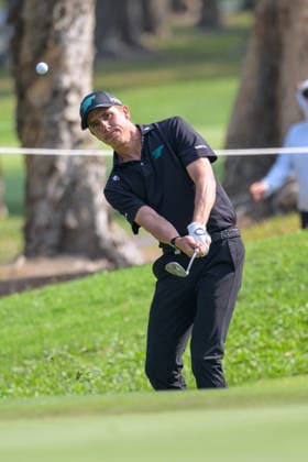 March 7, 2026, Hong Kong, Hong Kong Sar, China: Mexico Carlos ORTIZ in action on the 9th green. LIV Golf Hong Kong 2026 LIV Golf Hong Kong 2026  - ZUMAr144 20260307_zap_r144_025 Copyright: xJaynexRussellx