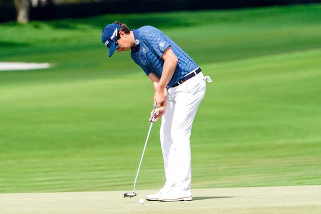 March 6, 2026, Orlando, Florida, USA: Nico Echavarria putts the 5th green during the second round of the Arnold Palmer Invitational Pro-Am presented by Mastercard at Bay Hill Club & Lodge. PGA, Golf Herren 2026: Arnold Palmer Invitational - Round 2  - ZUMAw109 20260306_fap_w109_041 Copyright: xDebbyxWongx