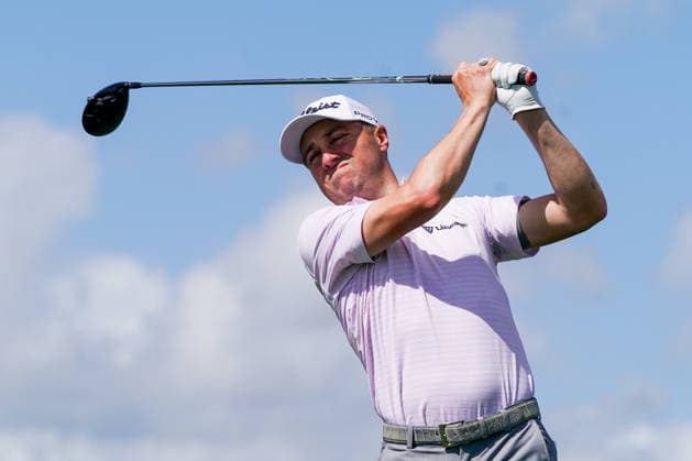 March 6, 2026, Orlando, Florida, USA: Justin Thomas tees off the 8th hole during the second round of the Arnold Palmer Invitational Pro-Am presented by Mastercard at Bay Hill Club & Lodge. PGA, Golf Herren 2026: Arnold Palmer Invitational - Round 2  - ZUMAw109 20260306_fap_w109_048 Copyright: xDebbyxWongx