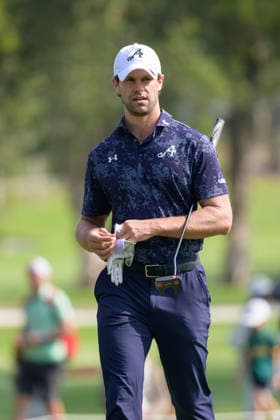 March 7, 2026, Hong Kong, Hong Kong Sar, China: Germanys Thomas DETRY holds the individual leaders position in the 3rd Round. LIV Golf Hong Kong 2026 LIV Golf Hong Kong 2026  - ZUMAr144 20260307_zap_r144_028 Copyright: xJaynexRussellx