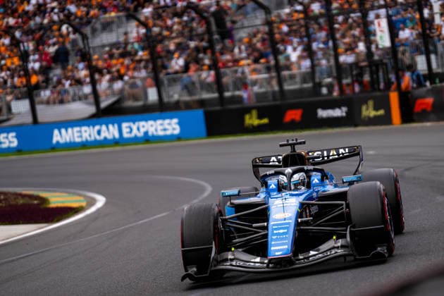 March 7, 2026, Melbourne, Victoria, Australia: (23) ALEXANDER ALBON - (THA) - Atlassian Williams F1 Team - Williams FW48 at the final corner on Saturday at the Formula 1 Qatar Airways Australian Grand Prix 2026. Melbourne Australia - ZUMAf186 20260307_zsp_f186_140 Copyright: xJamesxForresterx