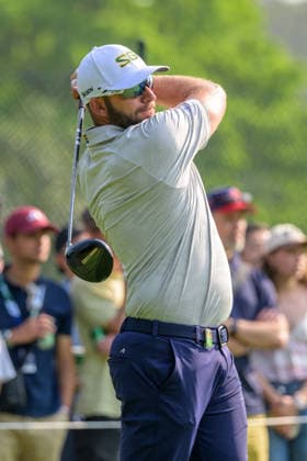 March 7, 2026, Hong Kong, Hong Kong Sar, China: South Africas Dean Burmester tees off on the 11th.LIV Golf Hong Kong 2026 LIV Golf Hong Kong 2026  - ZUMAr144 20260307_zap_r144_035 Copyright: xJaynexRussellx