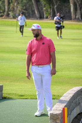 March 7, 2026, Hong Kong, Hong Kong Sar, China: Spains Jon Rahm is on the leaderboard despite loosing a ball on the 10th that hit the bridge and entered the water.. LIV Golf Hong Kong 2026 LIV Golf Hong Kong 2026  - ZUMAr144 20260307_zap_r144_036 Copyright: xJaynexRussellx