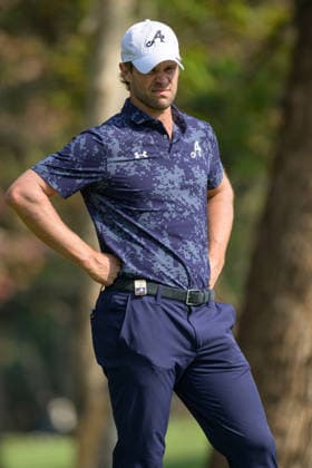 March 7, 2026, Hong Kong, Hong Kong Sar, China: Germanys Thomas DETRY holds the individual leaders position in the 3rd Round. LIV Golf Hong Kong 2026 Hong Kong China - ZUMAr144 20260307_zap_r144_026 Copyright: xJaynexRussellx