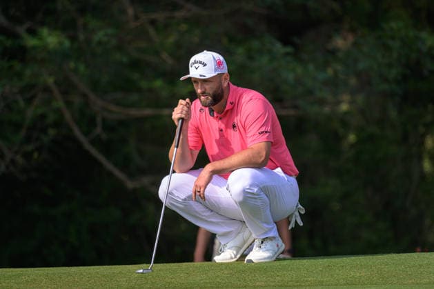 March 7, 2026, Hong Kong, Hong Kong Sar, China: Spains Jon Rahm is on the leaderboard despite loosing a ball on the 10th that hit the bridge and entered the water.. LIV Golf Hong Kong 2026 Hong Kong China - ZUMAr144 20260307_zap_r144_040 Copyright: xJaynexRussellx