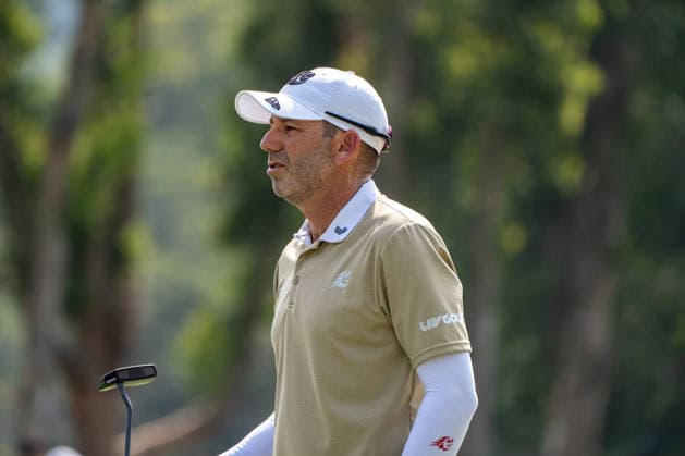 HONGKONG LIV-GOLF Spanish professional golfer, Sergio Garcia during a game in Fanling Golf Course where LIV Golf Hong Kong is being held in Hong Kong, March 7, 2026. NEXPHER Vernon Yuen HONG KONG