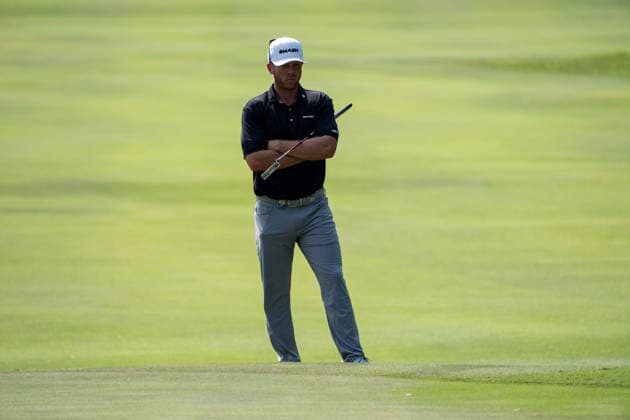 HONGKONG LIV-GOLF American professional golfer, Talor Gooch during a game in Fanling Golf Course where LIV Golf Hong Kong is being held in Hong Kong, March 7, 2026. NEXPHER Vernon Yuen HONG KONG