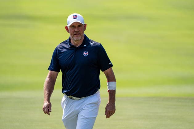 HONGKONG LIV-GOLF English professional golfer, Lee Westwood during a game in Fanling Golf Course where LIV Golf Hong Kong is being held in Hong Kong, March 7, 2026. NEXPHER Vernon Yuen HONG KONG