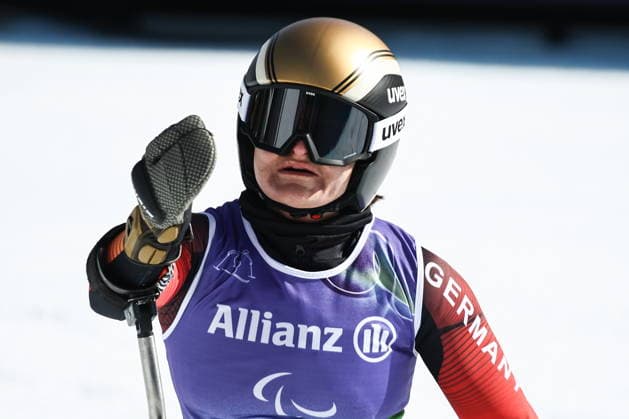 ITALY, VENETO - MARCH 7, 2026: Anna-Lena Forster of Germany competes in the women s downhill sit-skiing event during the 2026 Winter Paralympic Games on the Olympia delle Tofane of the Tofane Alpine Skiing Centre in Cortina d Ampezzo, Province of Belluno 2026 Winter Paralympics: Para-Alpine Skiing  - ZUMAt113 20260307_zaa_t113_126 Copyright: xMikhailxTereshchenkox
