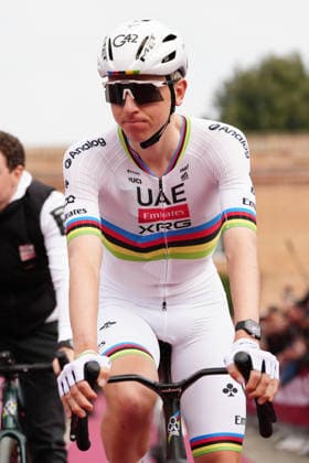 POGACAR Tadej during the Strade Bianche (White Roads) a 203 km one day cycling race from and to Siena (Tuscany), Italy - Saturday March 7, 2025 - - cycling  Copyright: xMassimoxPaolone LaPressex