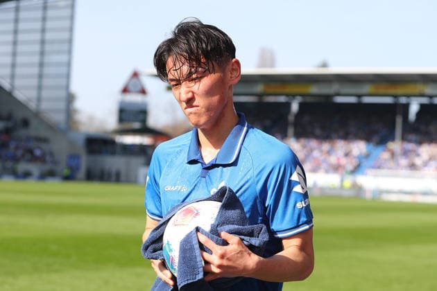 07 03 2026, xtvx, Soccer 2 Bundesliga, SV Darmstadt 98 Holstein Kiel v l Hiroki Akiyama SV Darmstadt 98 Portrait DFL DFB REGULATIONS PROHIBIT ANY USE OF PHOTOGRAPHS as IMAGE SEQUENCES and or QUASI VIDEO Darmstadt