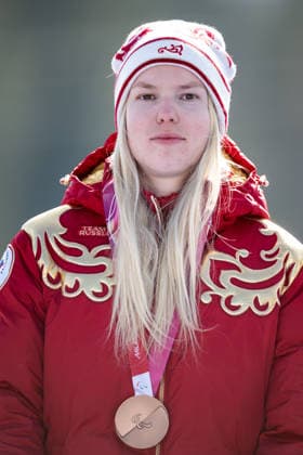 260307 Varvara Voronchikhina of Russia at the medal ceremony after the women s para alpine skiing downhill standing during day 1 of the Milano Cortina 2026 Winter Paralympic Games on March 7, 2026 in Cortina. Photo: Maxim Thore BILDBYRAN kod MT MT1009 alpint alpine skiing paralympic games paralympics paralympiska spel paralympiske leker vinter-paralympics winter paralympics milano cortina 2026 milano cortina 2026 winter paralympic games 1 bbeng störtlopp dam jubel *** 260307 Varvara Voronchikhina of Russia at the medal ceremony after the women s para alpine skiing downhill standing during day 1 of the Milano Cortina 2026 Winter Paralympic Games on March 7, 2026 in Cortina Photo Maxim Thore BILDBYRAN code MT MT1009 alpine alpine skiing paralympic games paralympic games paralympiske leker vinter paralympics winter paralympics milano cortina 2026 milano cortina 2026 winter paralympic games 1 bbeng störtlopp dam jubel  Copyright: MAXIMxTHORE BB260307MT058