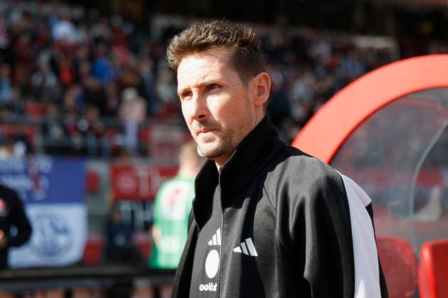 f l n r Coach Miroslav Klose 1 FC Nuernberg Football 2 Bundesliga, 1 FC Nürnberg - Fortuna Düsseldorf at the Max Morlock Stadion, Nuremberg, Germany, on March 7, 2026 in action during the 2 Bundesliga match between 1 FC Nürnberg and Fortuna Düsseldorf at the Max Morlock Stadion, Nuremberg, Germany, on March 7, 2026 DFL REGULATIONS PROHIBIT ANY USE OF PHOTOGRAPHS AS IMAGE SEQUENCES AND OR QUASI VIDEO Copyright: HMBxMedia xHeikoxBecker