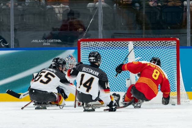 Milano Cortina 2026, Paralympics, ice hockey, China - Germany
