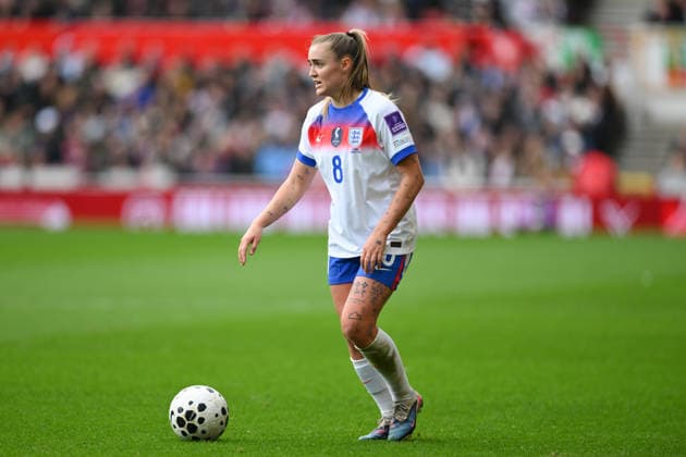 England v Iceland - 2027 FIFA Women s World Cup Qualifier Georgia Stanway of England plays during the FIFA Women s World Cup Group 3 Qualifying match between England Women and Iceland at the City Ground in Nottingham, England, on March 7, 2026. Nottingham Nottinghamshire United Kingdom  Copyright: xMIxNewsx originalFilename:fletcher-englandw260307_np7C3.jpg