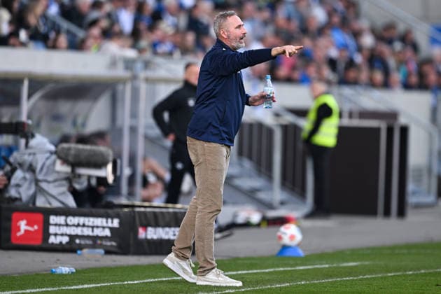 Tim Walter Holstein Kiel, Coach gesticulates, GER, SV Darmstadt 98 vs Holstein Kiel, Football 2 Bundesliga, 25 Matchday, Season 2025 2026, 07 03 2026 DFL regulations prohibit any use of photographs as image sequences and or quasi video GER, SV Darmstadt 98 vs Holstein Kiel, Football 2 Bundesliga, 25 Matchday, Season 2025 2026 Darmstadt Copyright: xEibner-Pressefoto FlorianxWiegandx EP_FWD