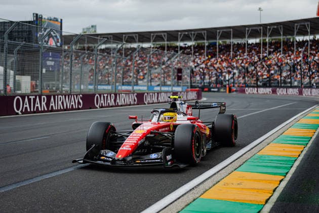 F1 Australian Grand Prix - Ferrari Team during Practice 3 and Qualifying LEWIS HAMILTON (GBR) of Scuderia Ferrari HP 44 on Saturday during the 2026 Formula 1 Qatar Airways Australian Grand Prix at the Albert Park Circuit on March 7, 2026. Photo by Tan Jun Da ABACAPRESS.COM Melbourne Australia  Copyright: xJunxDaxTan ABACAx