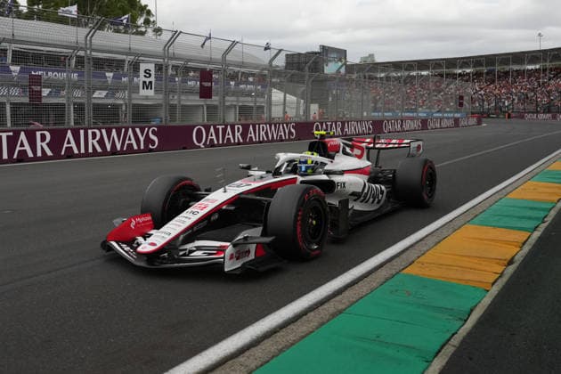 F1 Grand Prix Of Australia - Qualifying Oliver Bearman of Great Britain drives the (87) Haas F1 VF-26 Ferrari on track during qualifying ahead of the F1 Grand Prix of Australia at Albert Park Grand Prix Circuit in Melbourne, Australia, on March 7, 2026. Melbourne Australia  Copyright: xNorvikxAlaverdianx originalFilename:alaverdian-f1grandp260307_np4b9.jpg