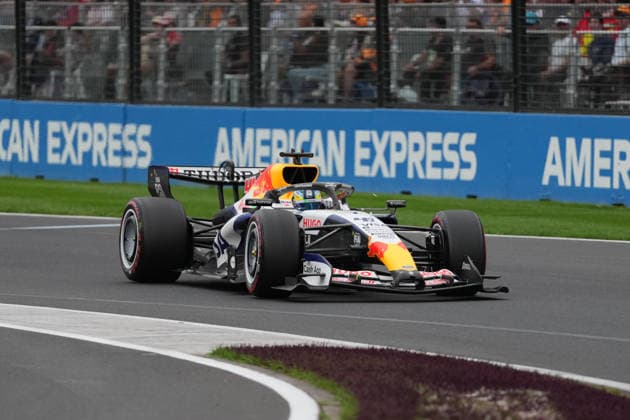 F1 Grand Prix Of Australia - Qualifying Arvid Lindblad of Great Britain drives the (41) Visa Cash App Racing Bulls VCARB 03 RB Ford on track during qualifying ahead of the F1 Grand Prix of Australia at Albert Park Grand Prix Circuit in Melbourne, Australia, on March 7, 2026. Melbourne Australia  Copyright: xNorvikxAlaverdianx originalFilename:alaverdian-f1grandp260307_npCMj.jpg