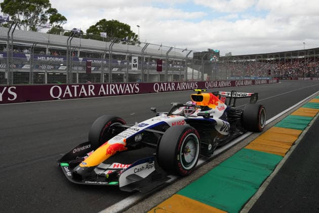 F1 Grand Prix Of Australia - Qualifying Liam Lawson of New Zealand drives the (30) Visa Cash App Racing Bulls VCARB 03 RB Ford on track during qualifying ahead of the F1 Grand Prix of Australia at Albert Park Grand Prix Circuit in Melbourne, Australia, on March 7, 2026. Melbourne Australia  Copyright: xNorvikxAlaverdianx originalFilename:alaverdian-f1grandp260307_npo58.jpg