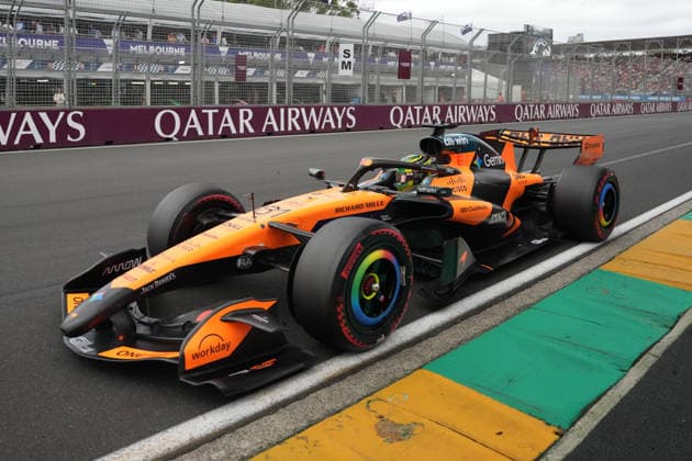 F1 Grand Prix Of Australia - Qualifying Oscar Piastri of Australia drives the McLaren MCL40 Mercedes on track during qualifying ahead of the F1 Grand Prix of Australia at Albert Park Grand Prix Circuit in Melbourne, Australia, on March 7, 2026. Melbourne Australia  Copyright: xNorvikxAlaverdianx originalFilename:alaverdian-f1grandp260307_npqOB.jpg