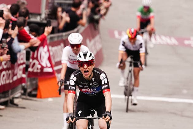 CHABBEY Elise of FDJ UNITED - SUEZ team winner of the Strade Bianche Woman Elite (White Roads) a 133 km one day race from and to Siena - Tuscany,- Saturday March 7, 2025, Italy. - cycling  Copyright: xMarcoxAlpozzi xLaPressex