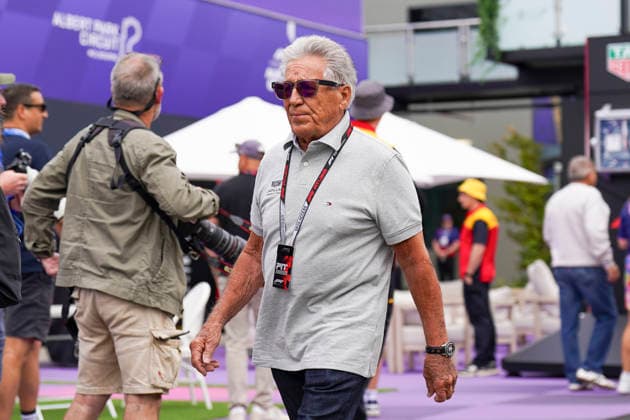 FORMULA ONE AUSTRALIAN GRAND PRIX 2026 Mario Andretti during the Formula 1 Qatar Airways Australian Grand Prix 2026, 1st round of the 2026 Formula One World Championship, WM, Weltmeisterschaft from March 6 to 8, 2026 at the Albert Park Circuit, Melbourne, Australia. Credit: Robbie Hoad Every Second Media Editorial use only. All images are copyright Every Second Media Limited. No images may be reproduced without prior permission. Copyright: xIMAGO EveryxSecondxMediax ESM-1841-0396 RobbiexHoadx xEveryxSecondxMediax