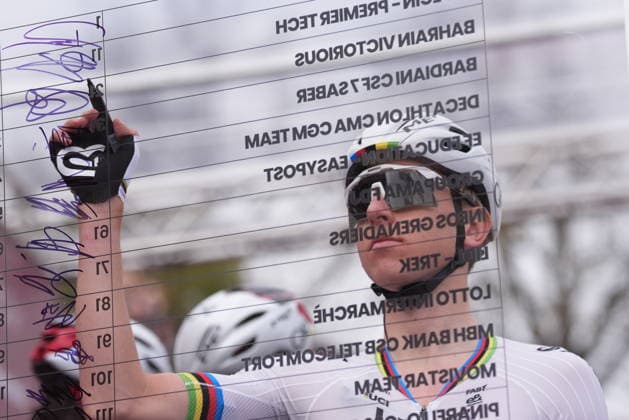 POGACAR Tadej during the Strade Bianche man (White Roads) a 133 km one day race from and to Siena (Tuscany), Italy - Saturday March 7, 2025 - - cycling  Copyright: xSpada LaPressex