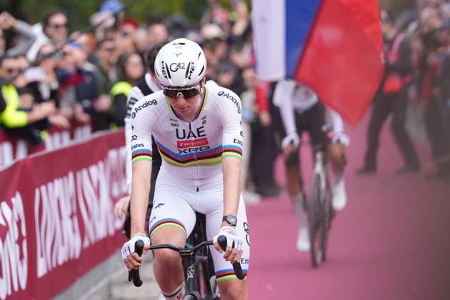 POGACAR Tadej during the Strade Bianche man (White Roads) a 133 km one day race from and to Siena (Tuscany), Italy - Saturday March 7, 2025 - - cycling  Copyright: xSpada LaPressex