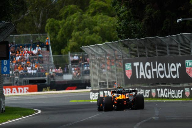 Formula 1 Qatar Airways Australian Grand Prix 2026 Levi Erb OVERTAKE MAXPPP - Melbourne 07 03 2026 01 NORRIS Lando (gbr), McLaren Mastercard F1 Team, action at the Formula 1 Qatar Airways Australian Grand Prix 2026, the 1st round of the 2026 FIA Formula 1 World Championship, WM, Weltmeisterschaft at the Albert Park Circuit in Melbourne, Australia, from 5 to 8 March 2026 Melbourne Albert Park Circuit Australia  Copyright: xOVERTAKE MAXPPPxLevixErbx OVT202603079955 OVT202603079955