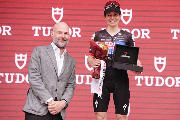 CHABBEY Elise of FDJ UNITED - SUEZ team winner of the Strade Bianche Woman Elite (White Roads) a 133 km one day race from and to Siena - Tuscany,- Saturday March 7, 2025, Italy. - cycling  Copyright: xMarcoxAlpozzi xLaPressex