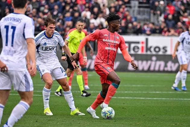 Ibrahim Sulemana of Cagliari Calcio during Cagliari Calcio vs Como 1907, Italian soccer Serie A match in Cagliari, Italy, March 07 2026  Copyright: xLuigixCanu IPAxSportx xipa-agency.netx xx IPA_72509763 IPA_Agency_IPA72509763