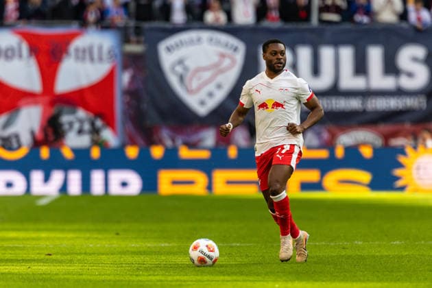 GER, Bundesliga, RB Leipzig FC Augsburg 07 03 2026, Red Bull Arena, Leipzig, GER, Bundesliga, RB Leipzig FC Augsburg Ridle Baku RB Leipzig 17 single action Â nordphotoxGmbHxx xAlexanderxTrienitz nph00051