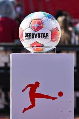 2 Bundesliga 1 FC Nuremberg Fortuna Düsseldorf 07 03 2026 NUREMBERG, GERMANY 07 MARCH DERBYSTAR Ball before the 2 bundesliga match between 1 FC Nuremberg vs Fortuna Düsseldorf on matchday 25 at Max Morlock Stadium DFL REGULATIONS PROHIBIT ANY USE OF PHOTOGRAPHS AS IMAGE SEQUENCES AND OR QUASI VIDEO Copyright: xBEAUTIFULxSPORTS Goldbergx