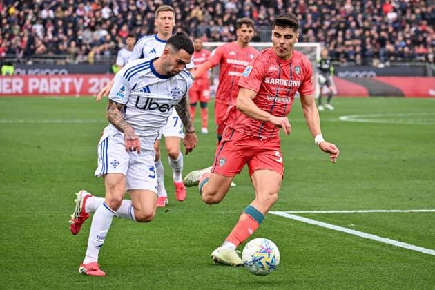 Lucas Da Cunha of Como 1907 during Cagliari Calcio vs Como 1907, Italian soccer Serie A match in Cagliari, Italy, March 07 2026  Copyright: xLuigixCanu IPAxSportx xipa-agency.netx xx IPA_72511558 IPA_Agency_IPA72511558
