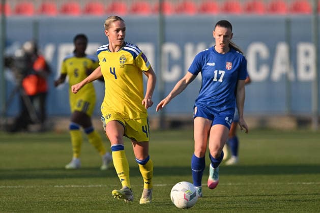 SERBIA vs SWEDEN HANNA LUNDKVIST football Serbia vs Sweden World Cup qualifications match at sports center FSS, Stara Pazova 07.03.2026 Foto: FOOTBALL, SERBIA, SWEDEN, WORLD CUP QUALIFICATIONS, WOMEN Stara Pazova Sports center Stara Pazova Serbia Copyright: xMarkoxMetlas xMNxPressx