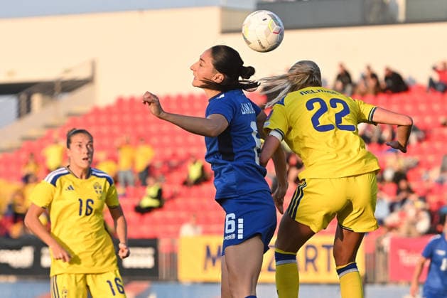 SERBIA vs SWEDEN NEVENA DAMJANOVIC football Serbia vs Sweden World Cup qualifications match at sports center FSS, Stara Pazova 07.03.2026 Foto: FOOTBALL, SERBIA, SWEDEN, WORLD CUP QUALIFICATIONS, WOMEN Stara Pazova Sports center Stara Pazova Serbia Copyright: xMarkoxMetlas xMNxPressx