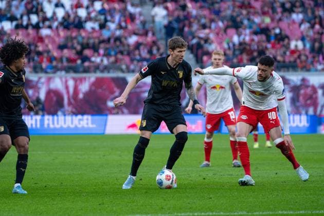 Germany Bundesliga 2025 2026, Matchday 25 RB Leipzig vs FC Augsburg Red Bull Arena Leipzig Kristijan JakiÄ‡ FC Augsburg, 17 Copyright: xTomxLauruschkatx