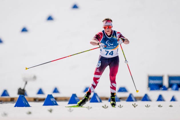 PARALYMPICS - Winter Paralympics Milano Cortina 2026 TESERO,ITALY,07.MAR.26 - PARALYMPICS, BIATHLON - Paralympic Winter games, Winterspiele,Spiele, Summer games Milano Cortina 2026, sprint, standing, men. Image shows Stefan Egger-Riedmueller (AUT).  GEPAxpictures xRanjithxKumar