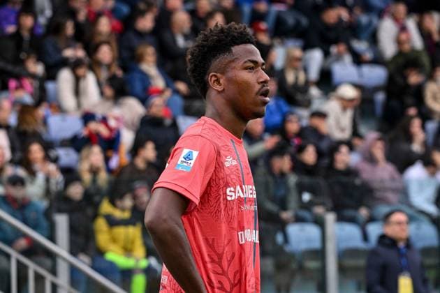 CALCIO - Serie A - Cagliari Calcio vs Como 1907 Yael Fritz Junior Trepy of Cagliari Calcio during Cagliari Calcio vs Como 1907, Italian soccer Serie A match in Cagliari, Italy, March 07 2026 Cagliari Italy  Copyright: xIPAxSport ABACAx
