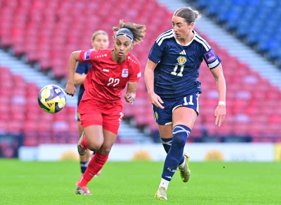 Football, Women, World Cup Quali, Scotland - Luxembourg