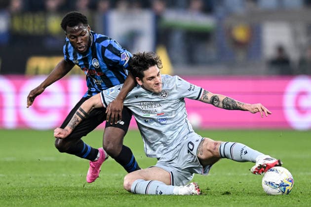 Db Bergamo 07 03 2026 - campionato di calcio serie A Atalanta-Udinese foto Daniele Buffa Image nella foto: Yunus Musah-Nicolo™ Zaniolo 