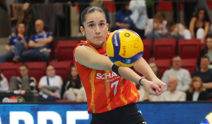 Stuttgart , Bundesliga Volleyball Allianz MTV Stuttgart vs USC Münster , Fabiana Mottis Stgt